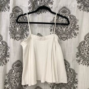 White Flowy Cami